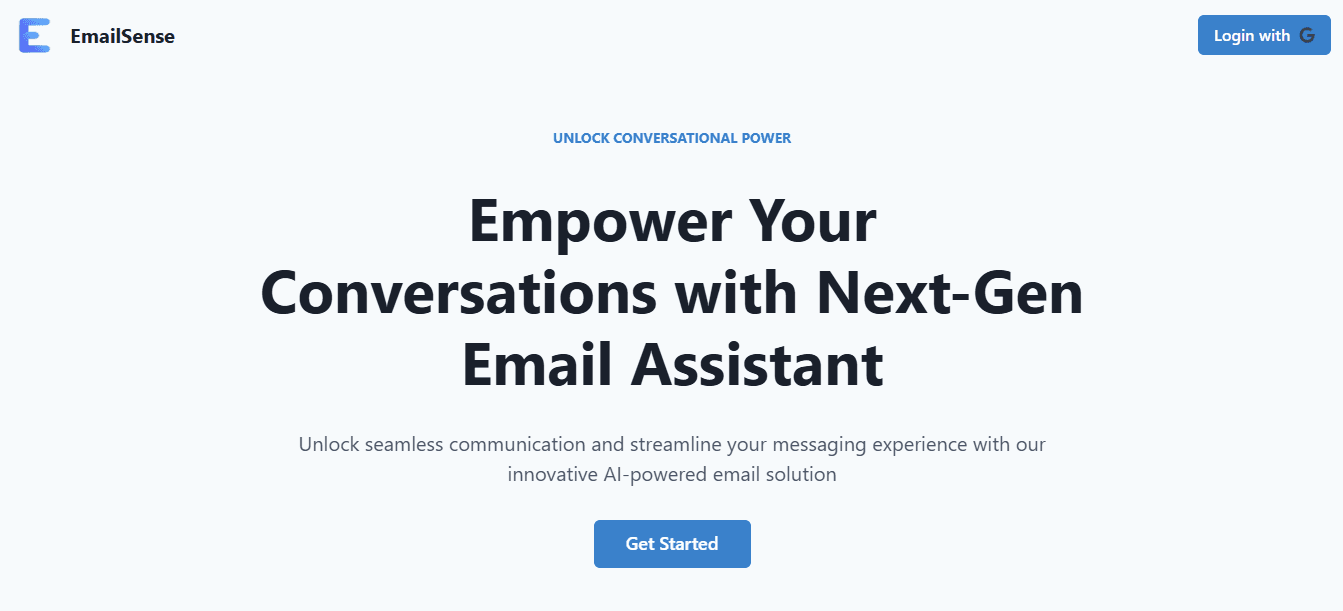 MailSense – AI Powered Email Assistant